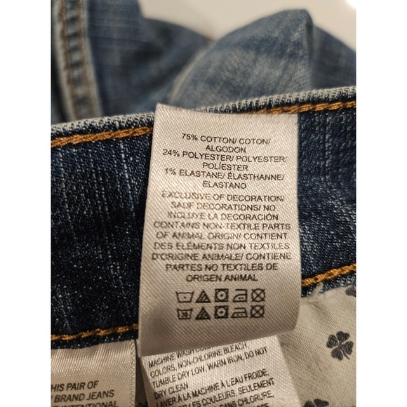 Lucky Brand 410 Athletic Slim Jeans Mens 32x30 Blue Wash Denim - Picture 6 of 8